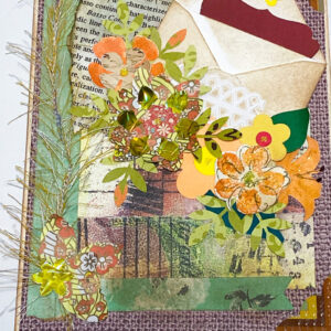 Product image of  Floral Collage greeting card