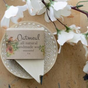 Product image of  Nevada State Shape Soap Handmade Oatmeal Unscented