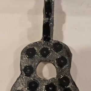 Product image of  Guitar – metal art (gun metal gray)