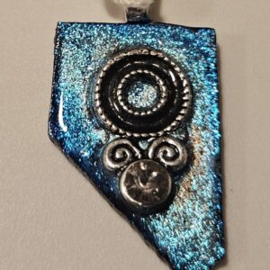 Product image of  Metal Nevada Pendant w Decorative Adornment