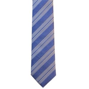 Product image of  Blue necktie with white stripes