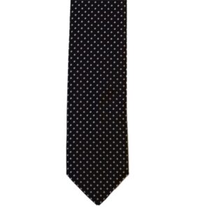 Product image of  Black necktie with white diamond