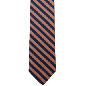 Product image of  Blue and orange stripes necktie