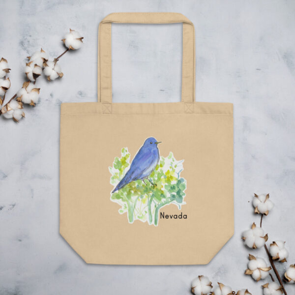 Product image of  Nevada Tote Bag State Symbols Watercolor Pen and Ink Art