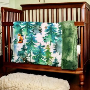 Product image of  Forest & Friends Minky Baby Blanket