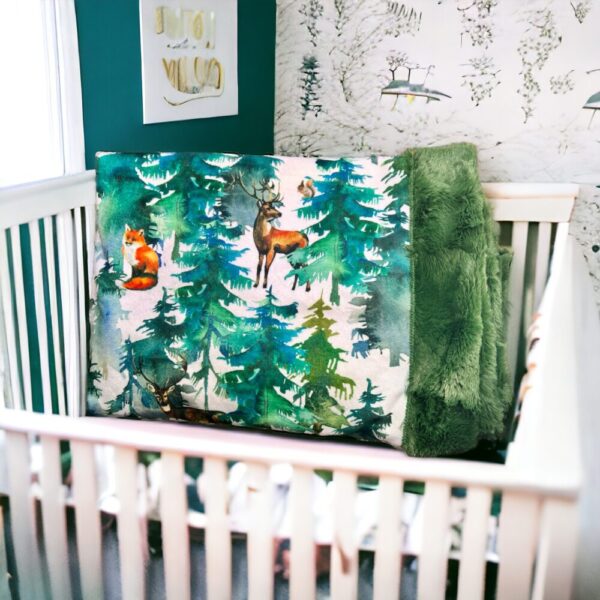 Product image of  Forest & Friends Minky Baby Blanket