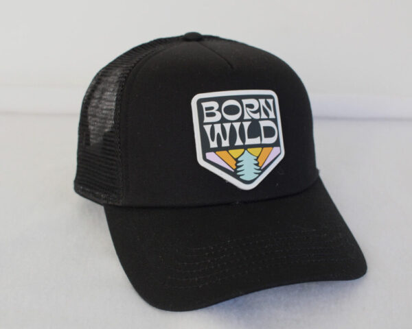 BORN WILD Back Country trucker hat (Adult)