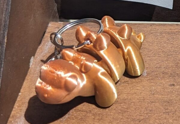 Keychain Stegosaurus