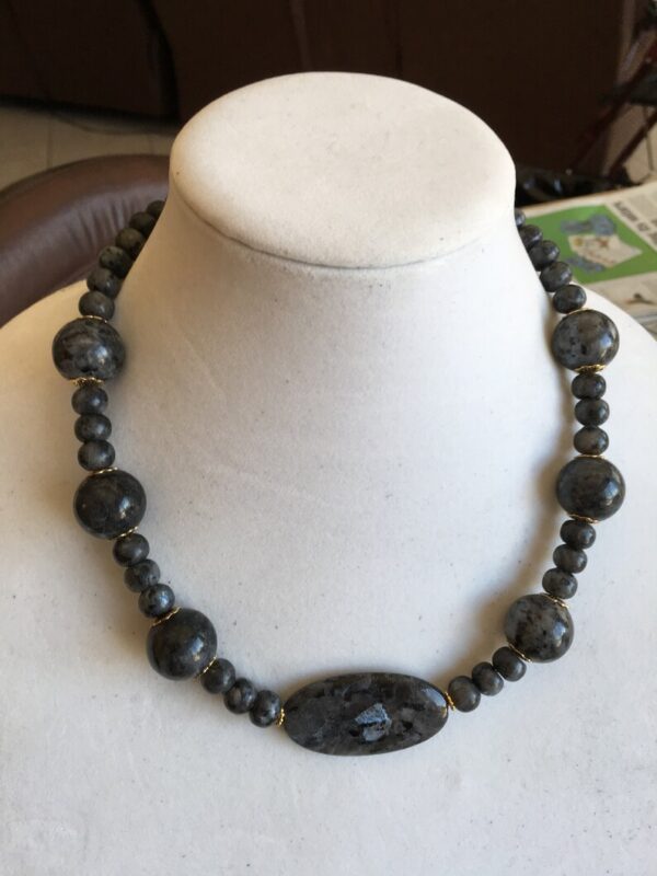 Black Labradorite Necklace