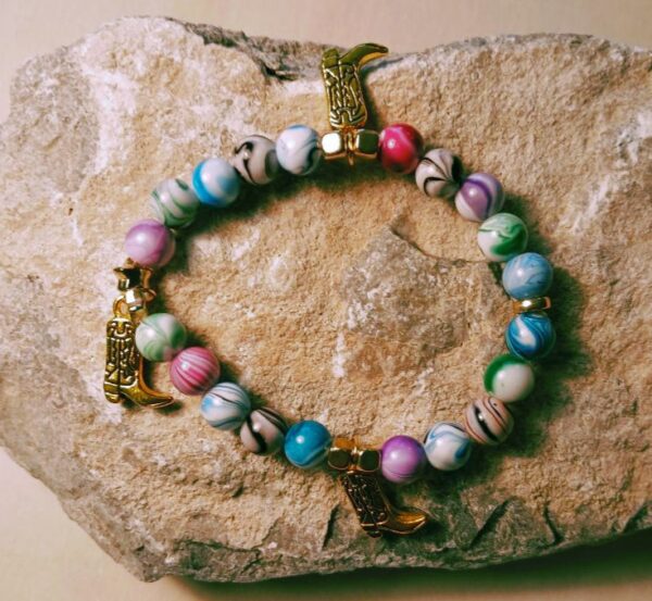 VET-MADE PRECIOUSE STONE BEADED BRACELET