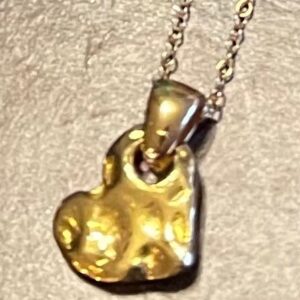 Gold Heart on Chain