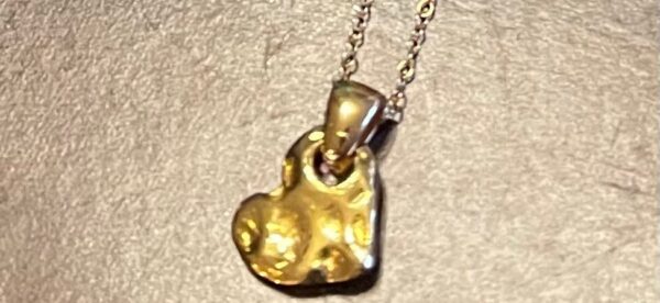 Gold Heart on Chain