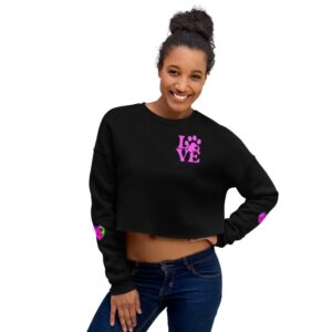 Puppy Love Crop Sweater