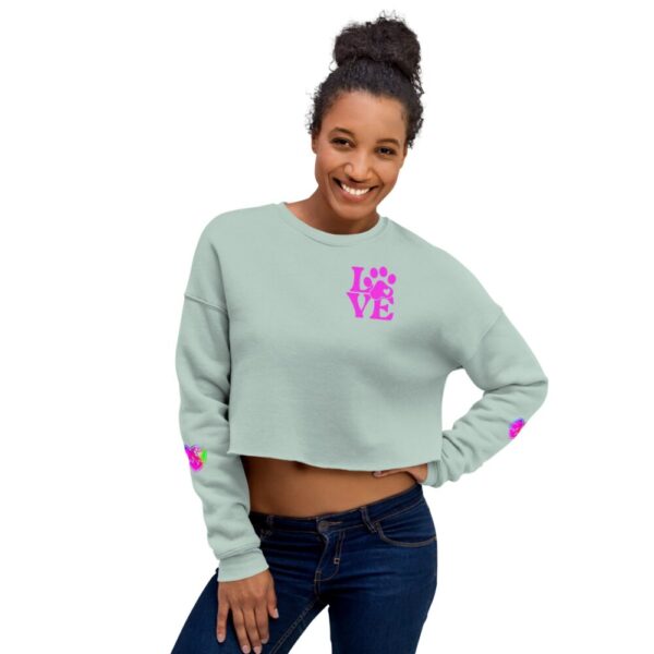 Puppy Love Crop Sweater