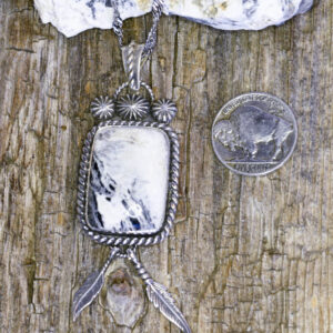 White Buffalo Pendant