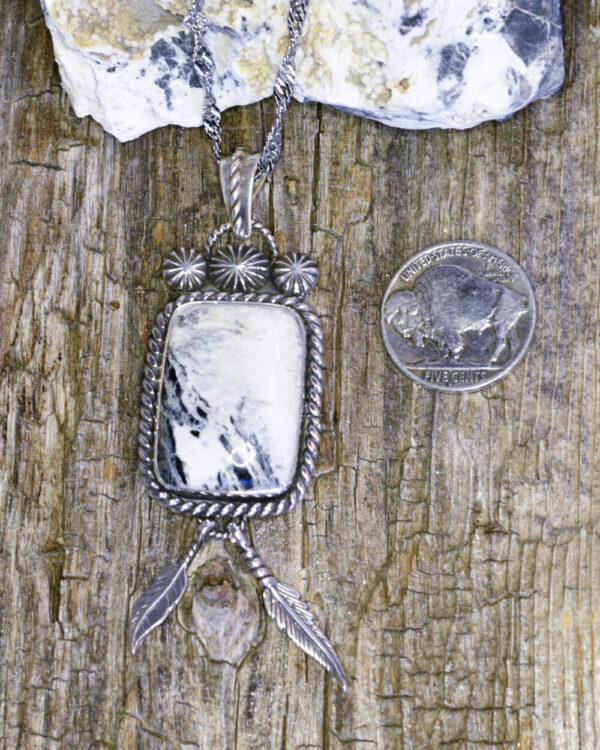 White Buffalo Pendant