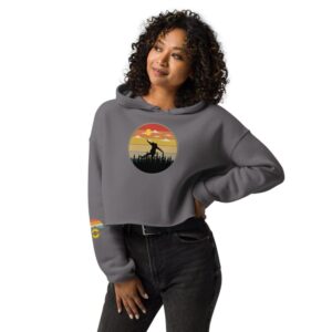 Womens Trailblazer Crop Hoodie