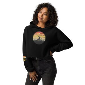 Womens Trailblazer Crop Hoodie