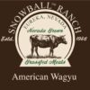 Snowball Ranch American Wagyu Beef Raised Organically - SOLD OUT Logo