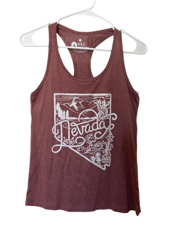 Nevada Nature Lavender Stonewashed Tank (Womens)