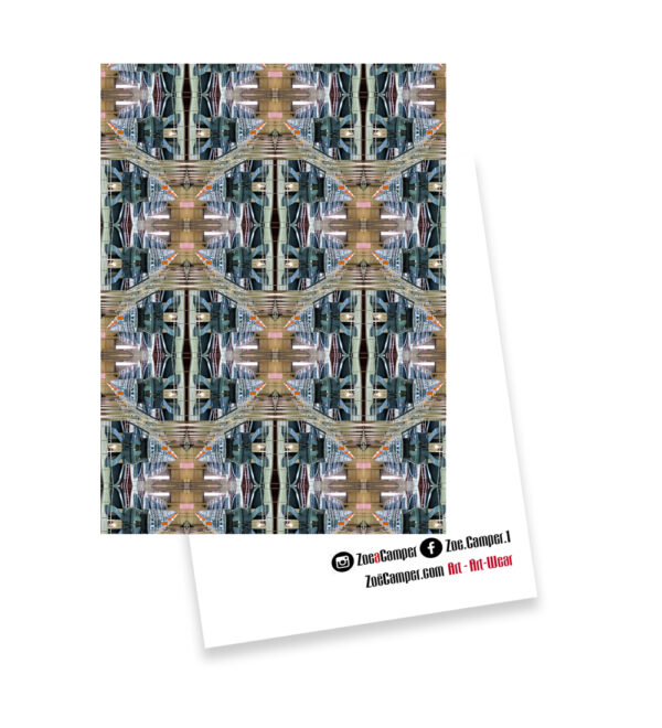Hoover Dam Turbine Hall (NV) – 5″x7″ Greetings Card
