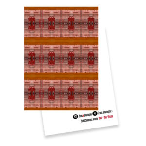 1930s – Box car (Hoover Dam Construction) – 5″x7″ Greetings Card