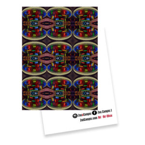 Resorts World Cocktail Bar Las Vegas – 5″x7″ Greetings Card