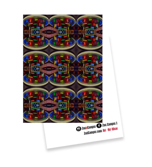 Resorts World Cocktail Bar Las Vegas – 5″x7″ Greetings Card