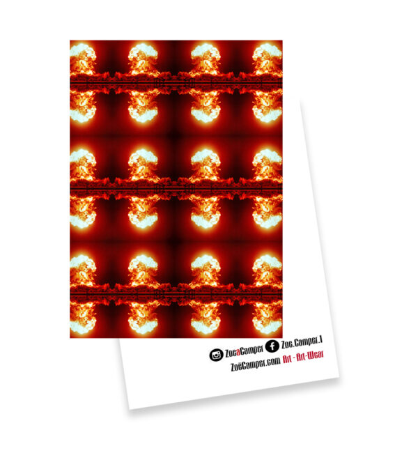 1950s – The Nuclear Age Operation Upshot–Knothole – 5″x7″ Greetings Card