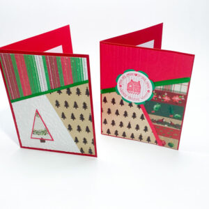 Christmas cards set of 2