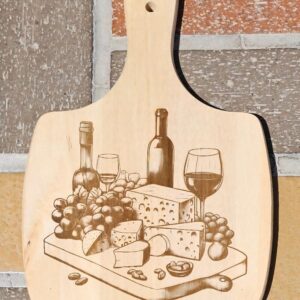 NATURAL WOOD DESIGNER CHARCUTERRE BOARD