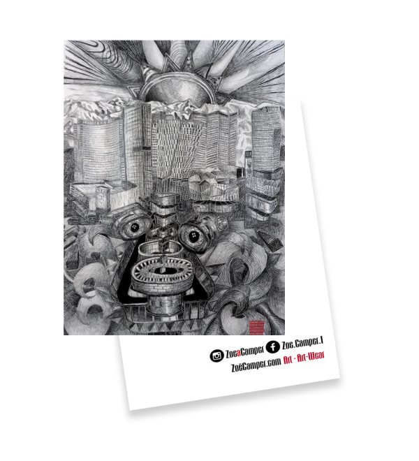 Aria Campus 5″x7″ Postcard