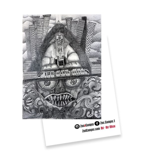 Luxor Las Vegas – 5″x7″ Postcard