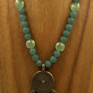 Green Aventurine Pendant Necklace