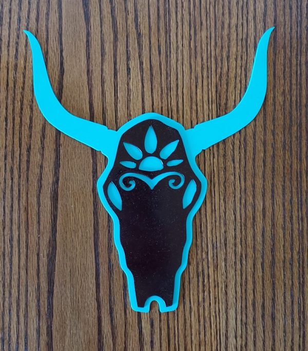 Metal Longhorn Wall Art