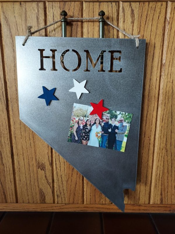 Nevada Home Magnetic Board with Stars