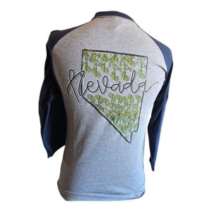 Sagebrush Raglan Sleeve Tee
