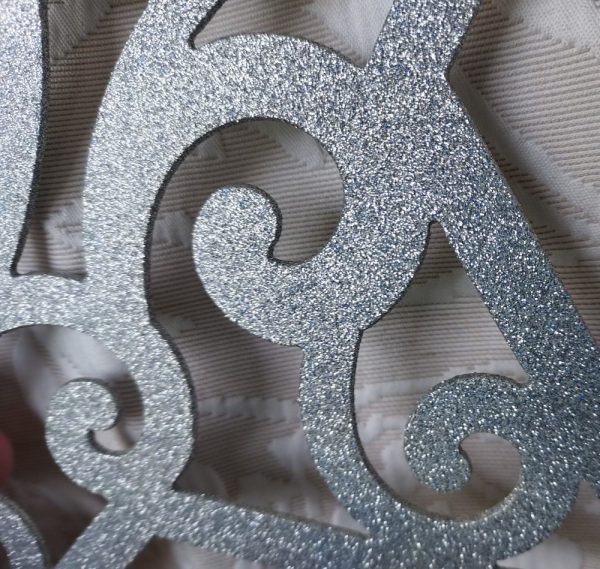Metal Star With Swirls