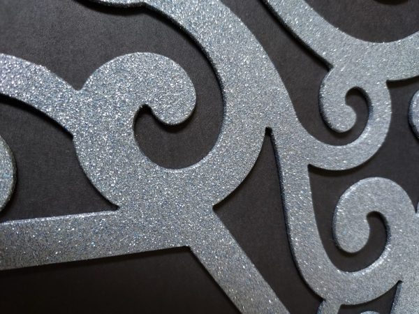 Metal Star With Swirls