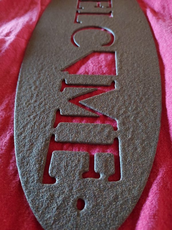Nevada Welcome Metal Sign
