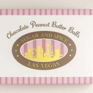 Chocolate Peanut Butter Balls: 12 Count Box