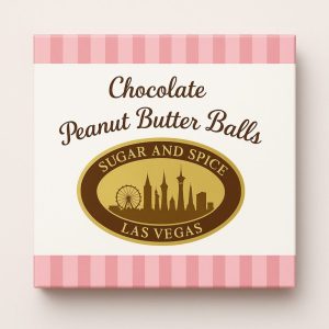 Chocolate Peanut Butter Balls: 4 Count Box