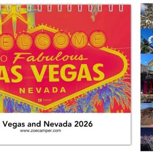 Las Vegas and Nevada 12 month Calendar