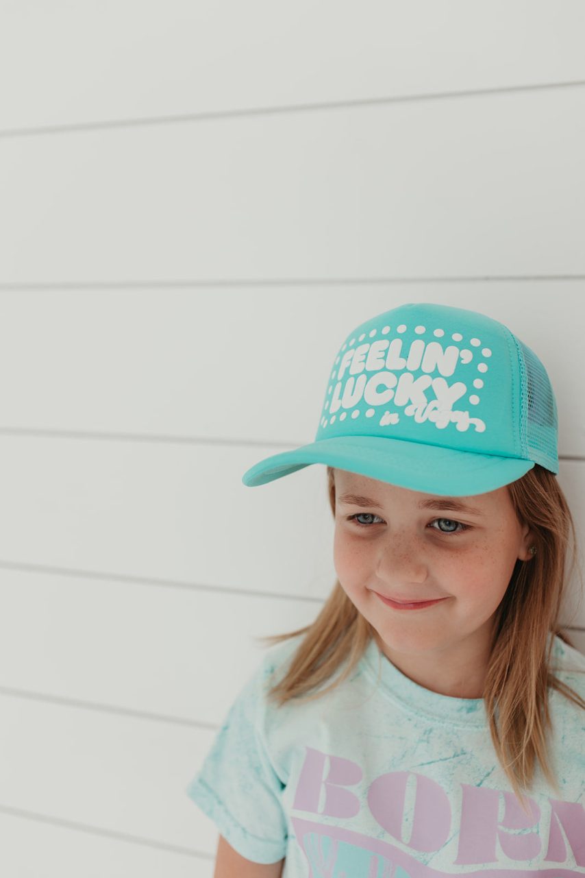 Feelin’ Lucky in Vegas Foam Trucker Hat (Adult & Kids)