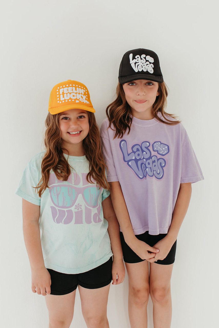 Feelin’ Lucky in Vegas Foam Trucker Hat (Adult & Kids)