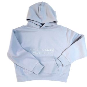 Desert Meets the Hills Embroidered Hoodie Sweatshirt (women)