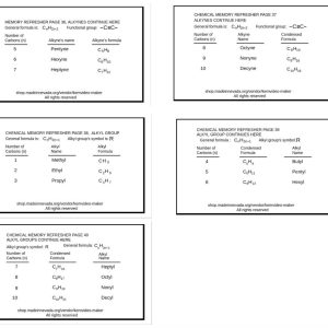 Chemistry: Chapter 3- Section 2 of 2- Alkynes and Alkyls