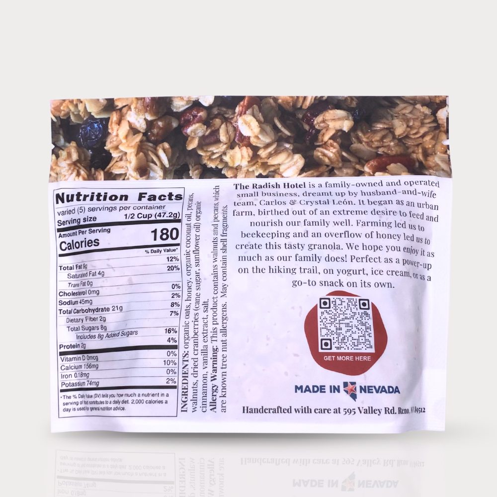 “The Nutty One” Granola