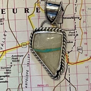Nevada Loneliest Road Pendant