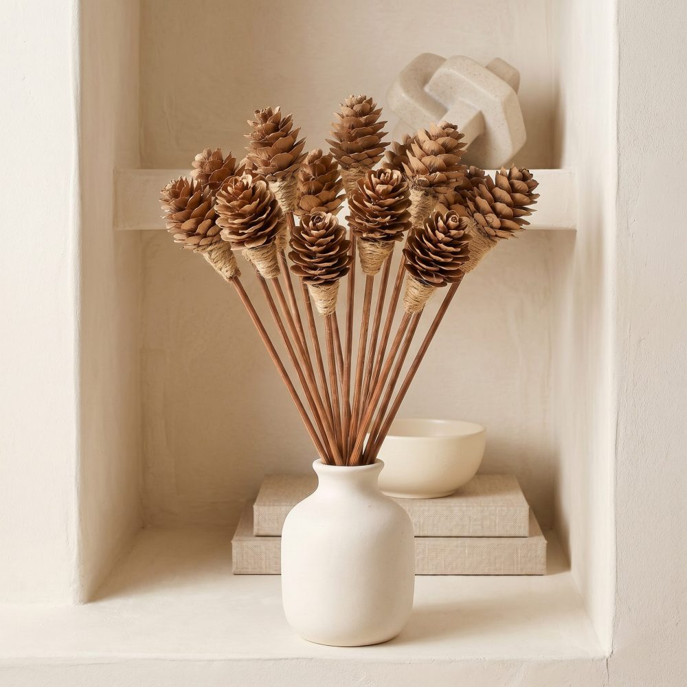 Mini Pinecone Reed Diffuser Sticks, 9″ — 16 Pack